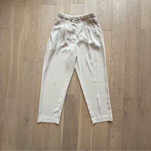 Aritzia Wilfred Cream Pants Size 6